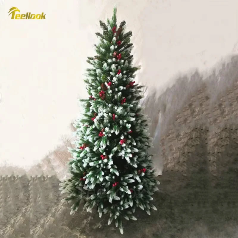 Teellook 1.2m/5.0m Mixed PE+PVC Luminous Pine Cone Red Christmas Tree Christmas Hotel Shopping Mall Decoration
Teellook 1.2m/5.0m Mixed PE+PVC Luminous Pine Cone Red Christmas Tree Christmas Hotel Shopping Mall Decoration