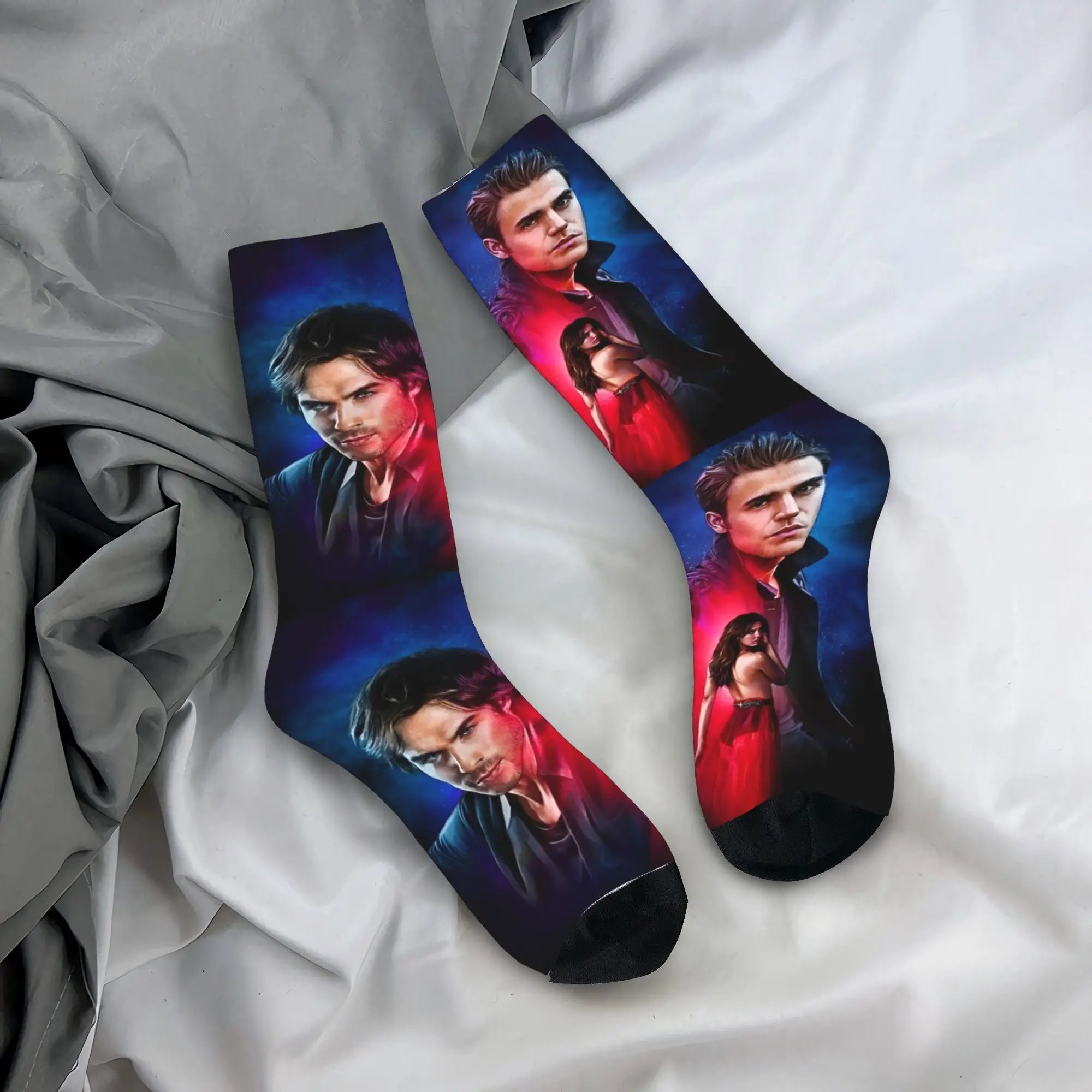 Дневники вампира Дэймон Сальваторе Носки Дизайнерские чулки Нескользящие мужские носки Средние мягкие весенние кавайные спортивные носки на открытом воздухе
Дневники вампира Дэймон Сальваторе Носки Дизайнерские чулки Нескользящие мужские носки Средние мягкие весенние кавайные спортивные носки на открытом воздухе