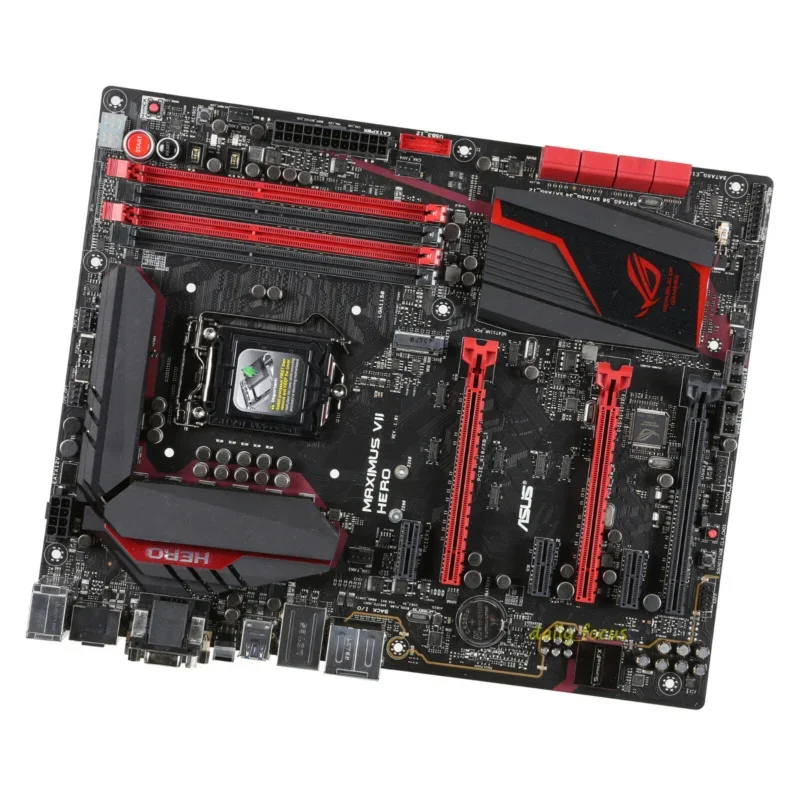 WYORESY FOR Asus MAXIMUS VII HERO 6*PCIE Motherboard LGA 1150 Intel Z97 DDR3 DIMM USB3.0 ATX
WYORESY FOR Asus MAXIMUS VII HERO 6*PCIE Motherboard LGA 1150 Intel Z97 DDR3 DIMM USB3.0 ATX