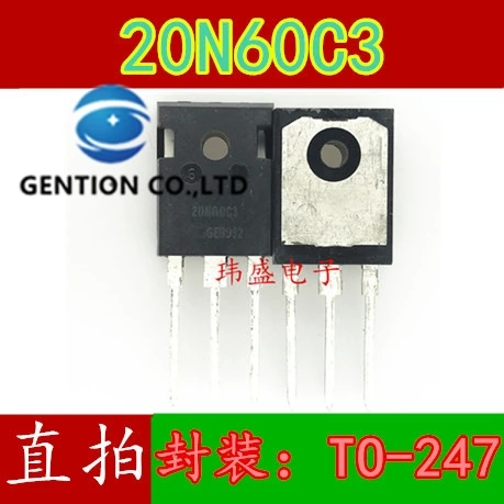 10PCS 20N60C3 20N60 the TO-247 field effect tube in stock 100% new and original
10PCS 20N60C3 20N60 the TO-247 field effect tube in stock 100% new and original