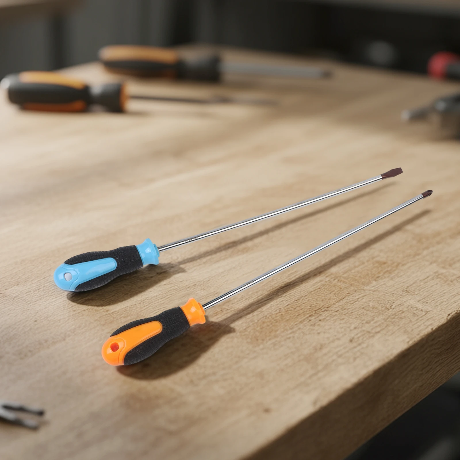 Набор из 3 удлиненных отверток (400 мм) с магнитными наконечниками (крестовые и плоские) и магнитом для зарядки, для техников и любителей DIY, новинка 2026 года
Набор из 3 удлиненных отверток (400 мм) с магнитными наконечниками (крестовые и плоские) и магнитом для зарядки, для техников и любителей DIY, новинка 2026 года