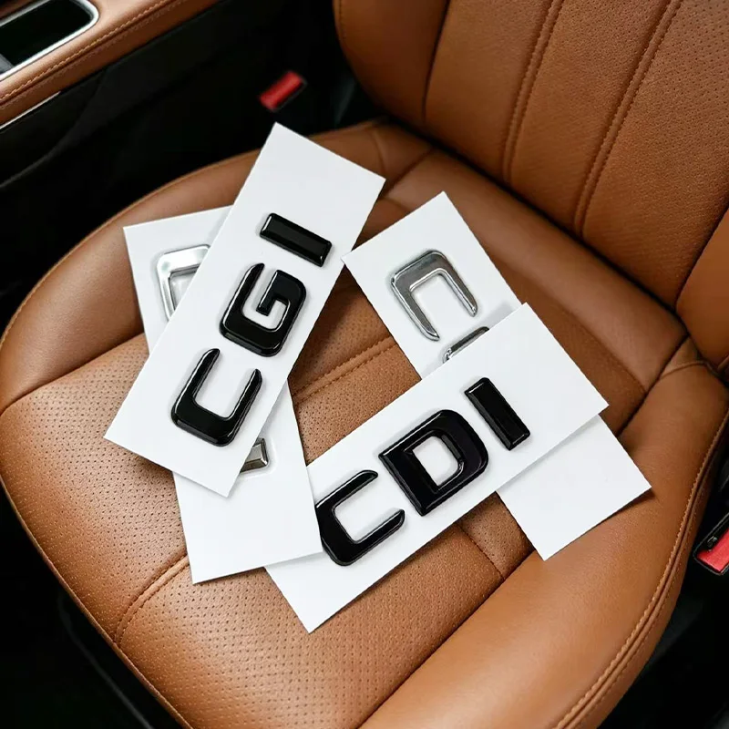 ABS CDI CGI Letter Emblems Rear Side Fender Trunk Stickers Compatible with Mercedes W204 W205 W211 CLA200 CLA220 E220 E250
ABS CDI CGI Letter Emblems Rear Side Fender Trunk Stickers Compatible with Mercedes W204 W205 W211 CLA200 CLA220 E220 E250