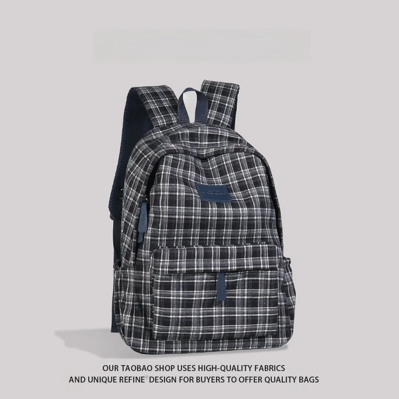 New 9 Large Capaci Casual Plaid Bapa for High School And Universi Women Sli Bookbag Dual oulder Bag Soft Mat...
New 9 Large Capaci Casual Plaid Bapa for High School And Universi Women Sli Bookbag Dual oulder Bag Soft Mat...