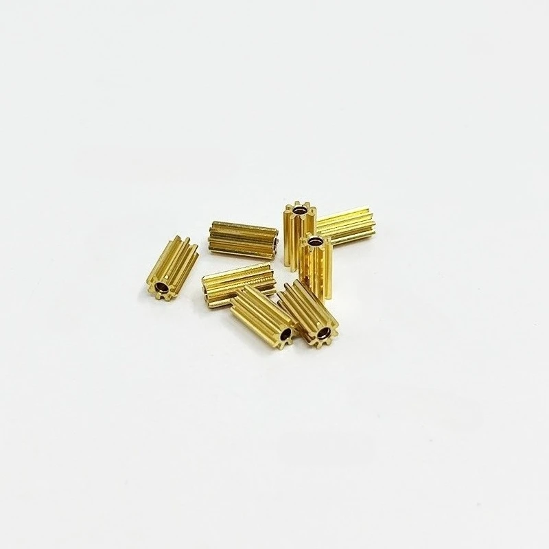 1PC Precious 0.5 Modulus Metal Copper Brass Gear 8T Teeth 10mm Height Brass Pinion Gear Fit 2mm Shaft RC Toy Car Model
1PC Precious 0.5 Modulus Metal Copper Brass Gear 8T Teeth 10mm Height Brass Pinion Gear Fit 2mm Shaft RC Toy Car Model