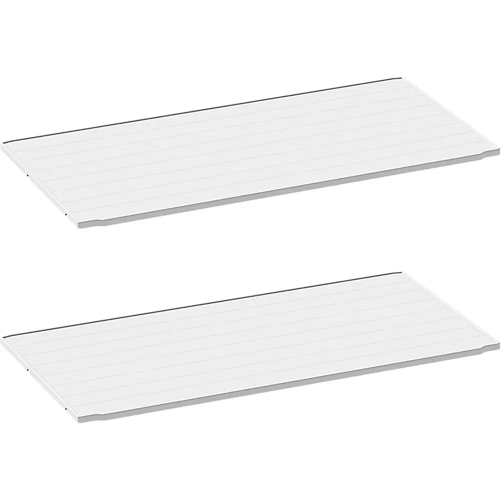 Outdoor Storage Cabinet, 26 Cu ft Waterproof Patio Shed, 2-Piece Tools Storage Box (White)
Outdoor Storage Cabinet, 26 Cu ft Waterproof Patio Shed, 2-Piece Tools Storage Box (White)
