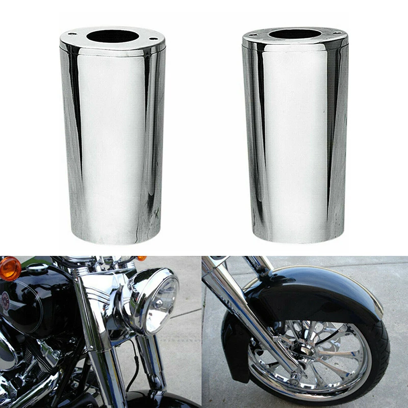 2Pcs Motorcycle Fork Slider Cover Trim For Harley Davidson FLH 80 Electra Glide 1984 Motorbike Chrome Decoration Accessories
2Pcs Motorcycle Fork Slider Cover Trim For Harley Davidson FLH 80 Electra Glide 1984 Motorbike Chrome Decoration Accessories