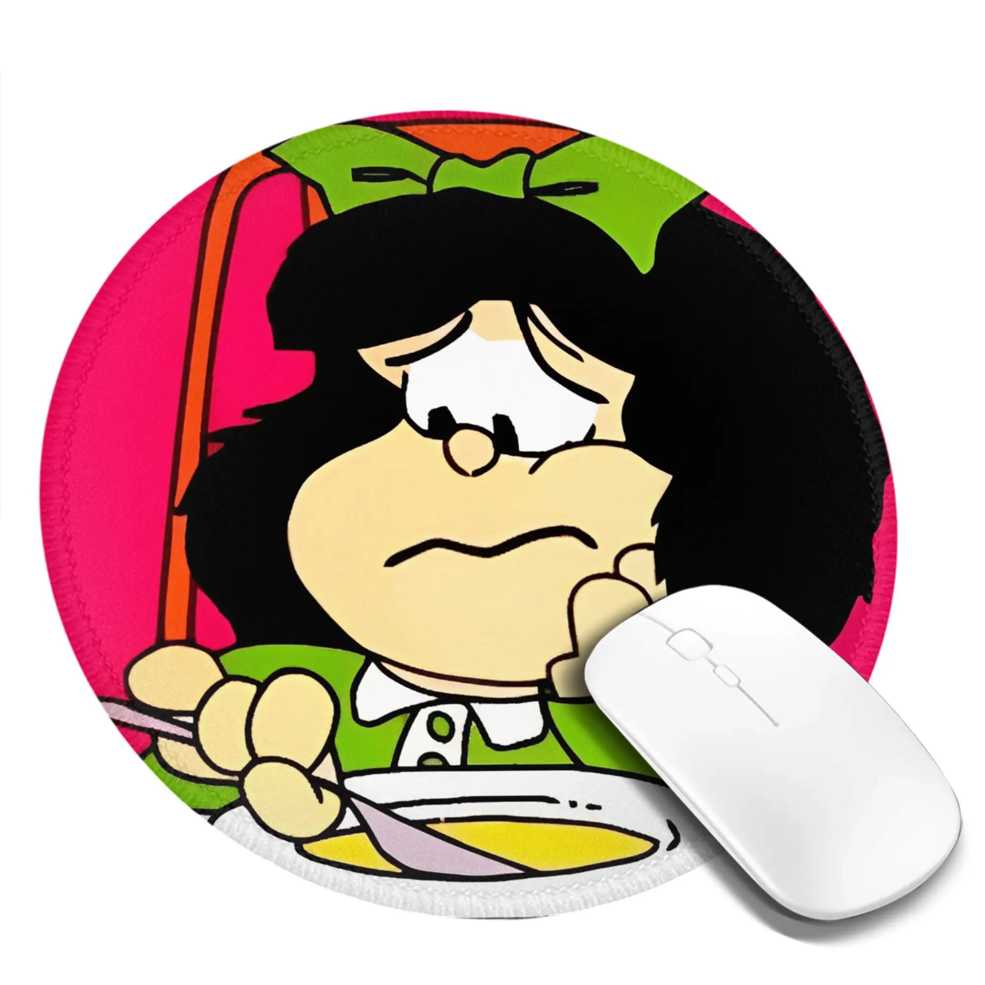 Mafalda Comic Cartoon Kawaii Mouse Pad Comfortable Mousepad Gaming Accessories For Office Home Computer Graphic Mouse Mats
Mafalda Comic Cartoon Kawaii Mouse Pad Comfortable Mousepad Gaming Accessories For Office Home Computer Graphic Mouse Mats