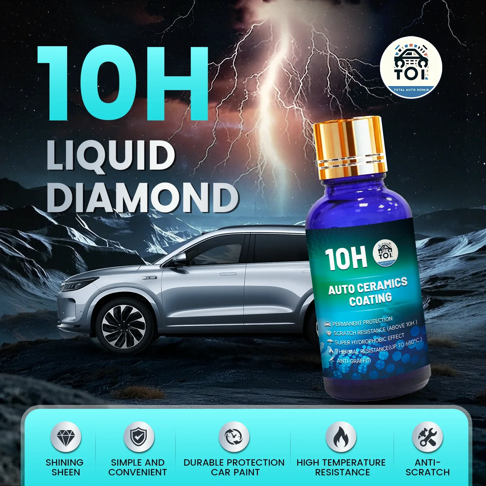 1/3 комплекта керамического покрытия 10 часов, жидкое алмазное покрытие, керамическое покрытие 10 часов для автомобильной краски, более 2 года, легко наносится, глянцевое покрытие
1/3 комплекта керамического покрытия 10 часов, жидкое алмазное покрытие, керамическое покрытие 10 часов для автомобильной краски, более 2 года, легко наносится, глянцевое покрытие