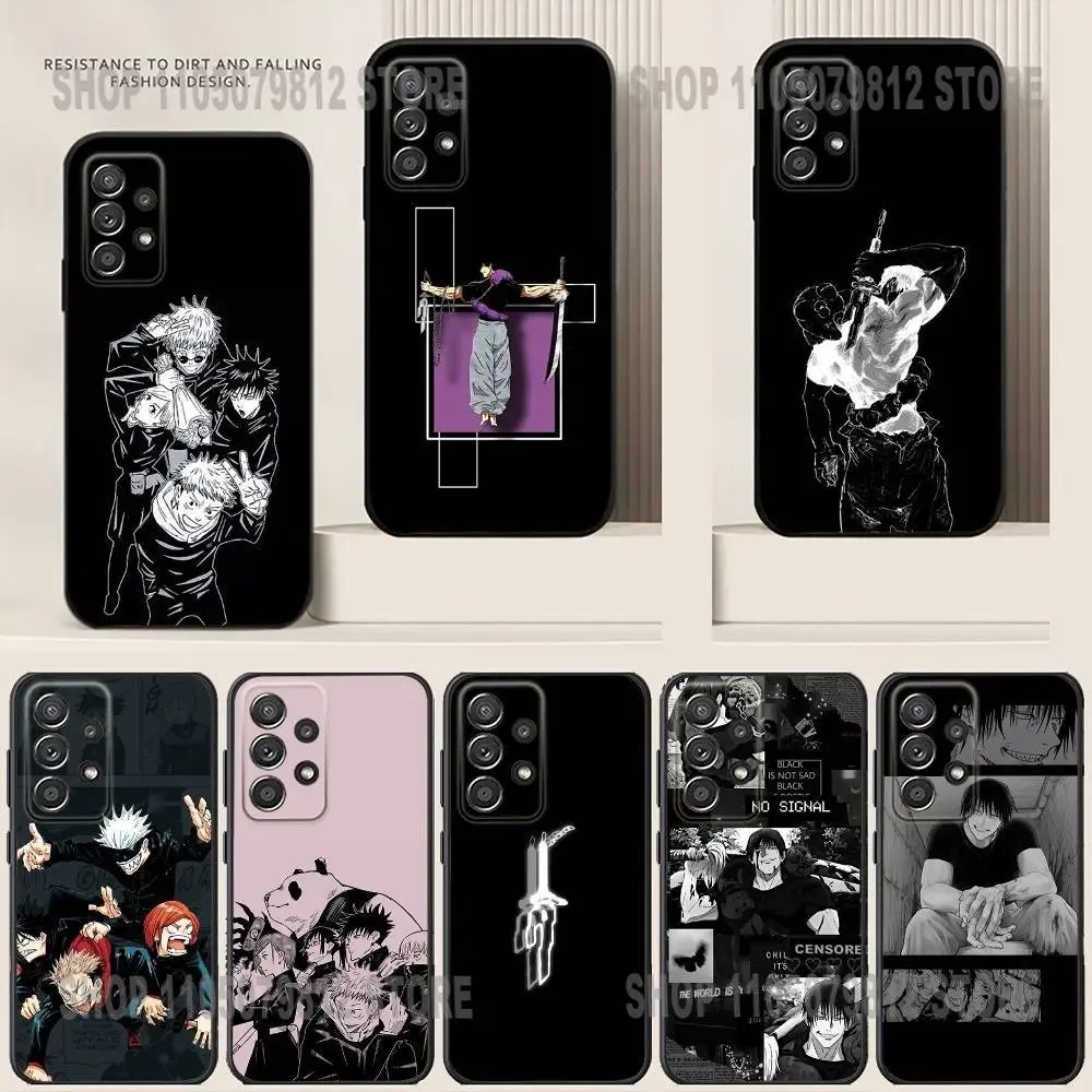 J-Jujutsu Kaisen Fushiguro Toji Phone Case For Samsung S24,21,22,23,30,Ultra,20,Plus,Note,10,9,Black soft silicone case
J-Jujutsu Kaisen Fushiguro Toji Phone Case For Samsung S24,21,22,23,30,Ultra,20,Plus,Note,10,9,Black soft silicone case