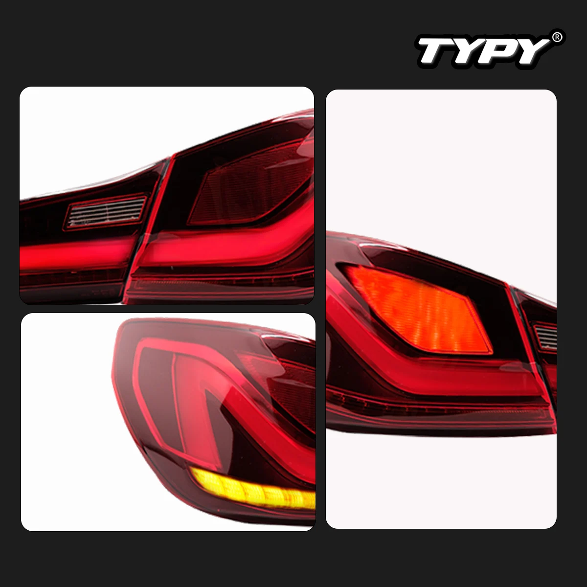 TYPY Dynamic Turn Signal Tail Lamp Automotive Accessories Upgrade Modified New LED For BMW 1 Series F40 Taillight 2019-2020
TYPY Dynamic Turn Signal Tail Lamp Automotive Accessories Upgrade Modified New LED For BMW 1 Series F40 Taillight 2019-2020
