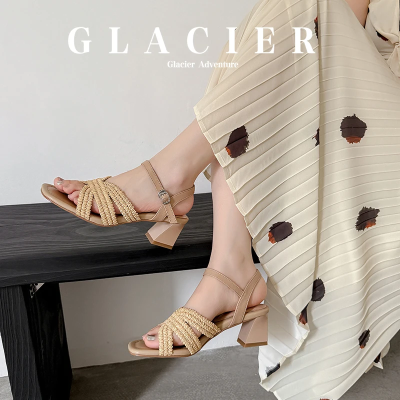 2026 new summer women sandals natural leather 22-25cm weave+sheepskin+pigskin ankle-buckle thick heel women shoes fashion
2026 new summer women sandals natural leather 22-25cm weave+sheepskin+pigskin ankle-buckle thick heel women shoes fashion