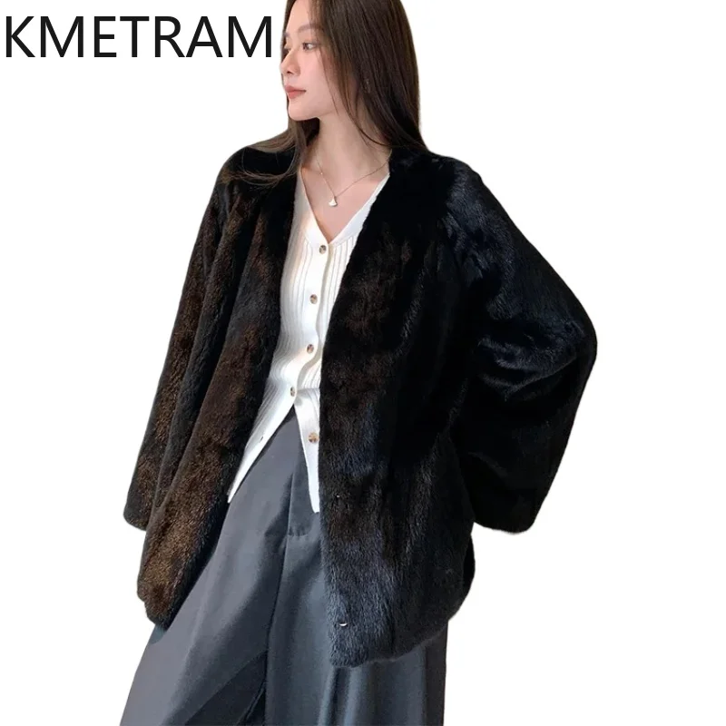 Real Denmark Mink Fur Coat Women Luxury V Neck Fur Jacket Winter New Arrivals Outerwears Womans Clothing Fourrures Femmes 2024
Real Denmark Mink Fur Coat Women Luxury V Neck Fur Jacket Winter New Arrivals Outerwears Womans Clothing Fourrures Femmes 2024