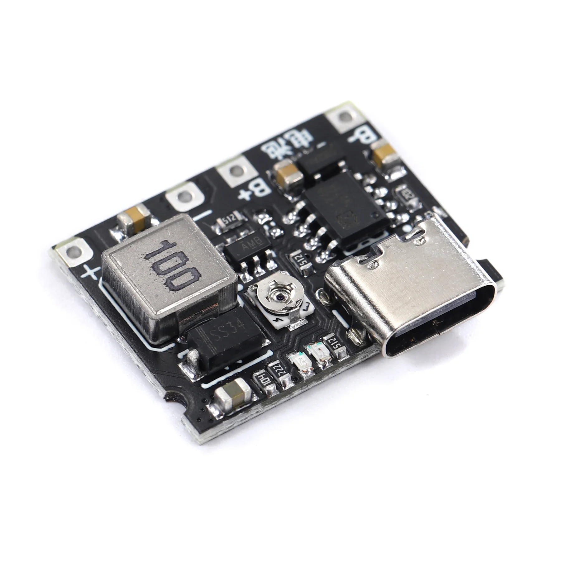 Lithium Li-ion 18650 3.7V 4.2V Battery Charger Board DC-DC Step Up Boost Module TP4056 DIY Kit Parts
Lithium Li-ion 18650 3.7V 4.2V Battery Charger Board DC-DC Step Up Boost Module TP4056 DIY Kit Parts