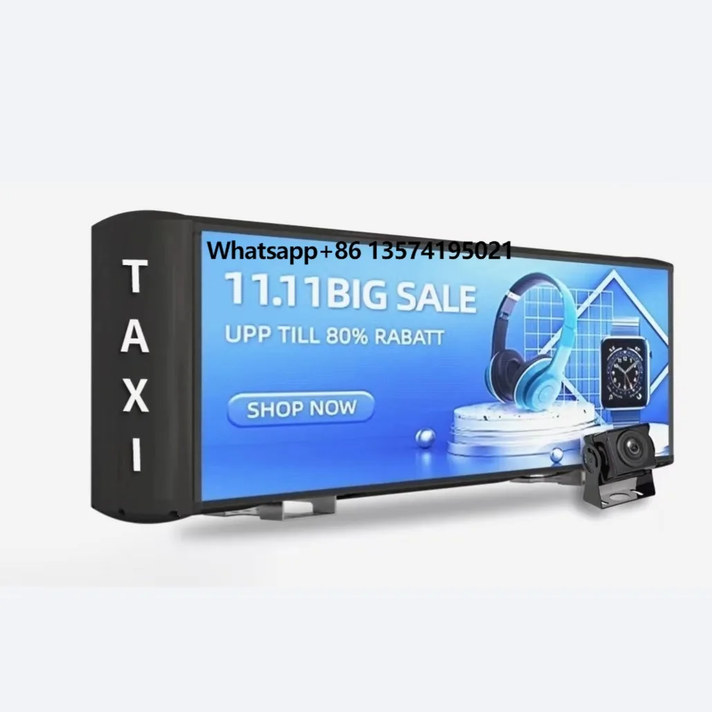 High Resolution Taxi Roof Top LED Digital Display Screen P2.5 P2 P5mm Car Led Display for Advertising
High Resolution Taxi Roof Top LED Digital Display Screen P2.5 P2 P5mm Car Led Display for Advertising