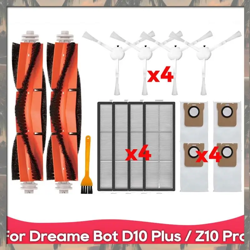 A60T Новый для Dreame Bot D10 Plus / RLS3D / Z10 Pro / L10 Plus Роликовая боковая щетка Фильтр Швабра Мешок для пыли Запчасти для пылесоса
A60T Новый для Dreame Bot D10 Plus / RLS3D / Z10 Pro / L10 Plus Роликовая боковая щетка Фильтр Швабра Мешок для пыли Запчасти для пылесоса
