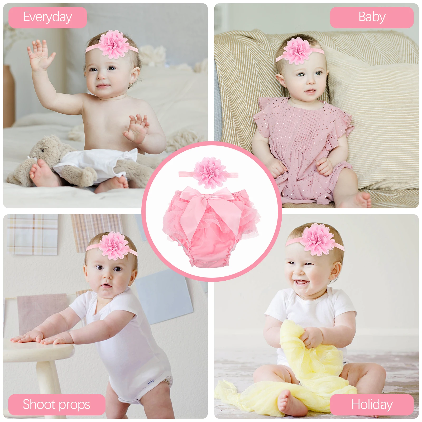 Newborn Baby Photo Props Costume Girl Headband Child Elastic Breathable Mesh Baby Photography Props Panties Toddler Wear
Newborn Baby Photo Props Costume Girl Headband Child Elastic Breathable Mesh Baby Photography Props Panties Toddler Wear