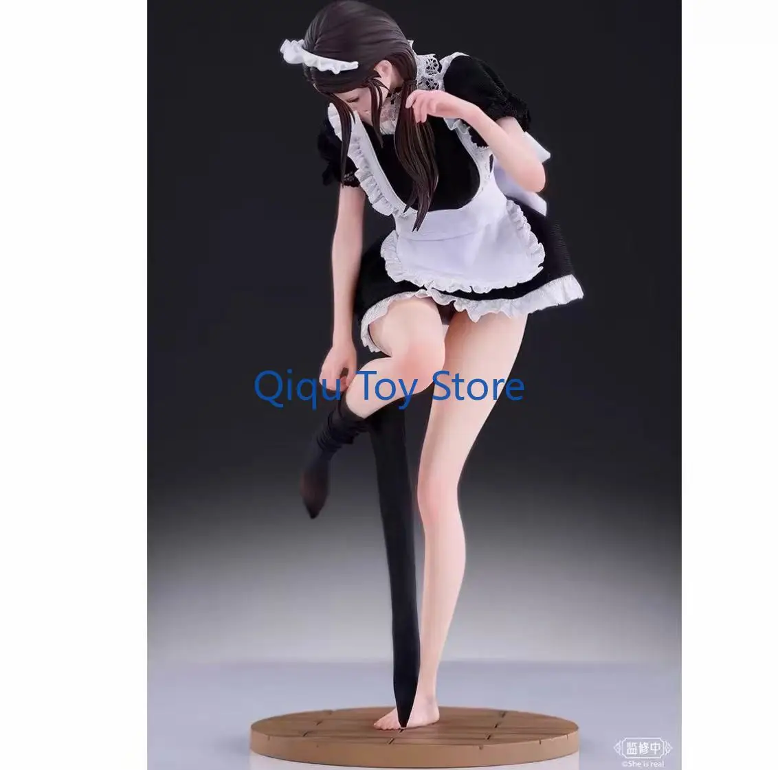 Genuine LL maid 1/6 scale ultra-realistic hand-made height about 27 cm PVC material
Genuine LL maid 1/6 scale ultra-realistic hand-made height about 27 cm PVC material