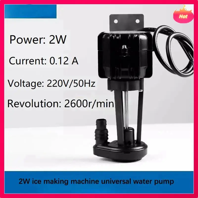ABYP 2X 2W Ice Making Machine Universal Water Pump For Keku Jiujing Yanghang Naixue Yingnian Ruiqi Donper
ABYP 2X 2W Ice Making Machine Universal Water Pump For Keku Jiujing Yanghang Naixue Yingnian Ruiqi Donper