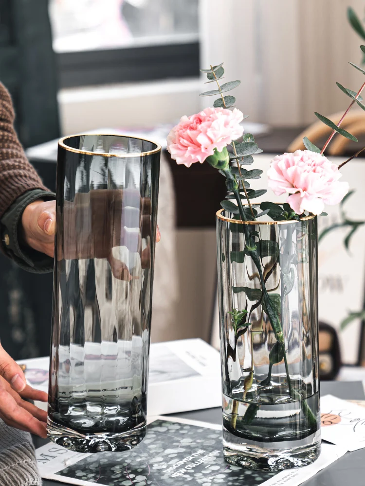 Simple Creative and Slightly Luxury Transparent Vase Hydroponic Lucky Bamboo Lily Glass Vase Living Room Table Decoration
Simple Creative and Slightly Luxury Transparent Vase Hydroponic Lucky Bamboo Lily Glass Vase Living Room Table Decoration