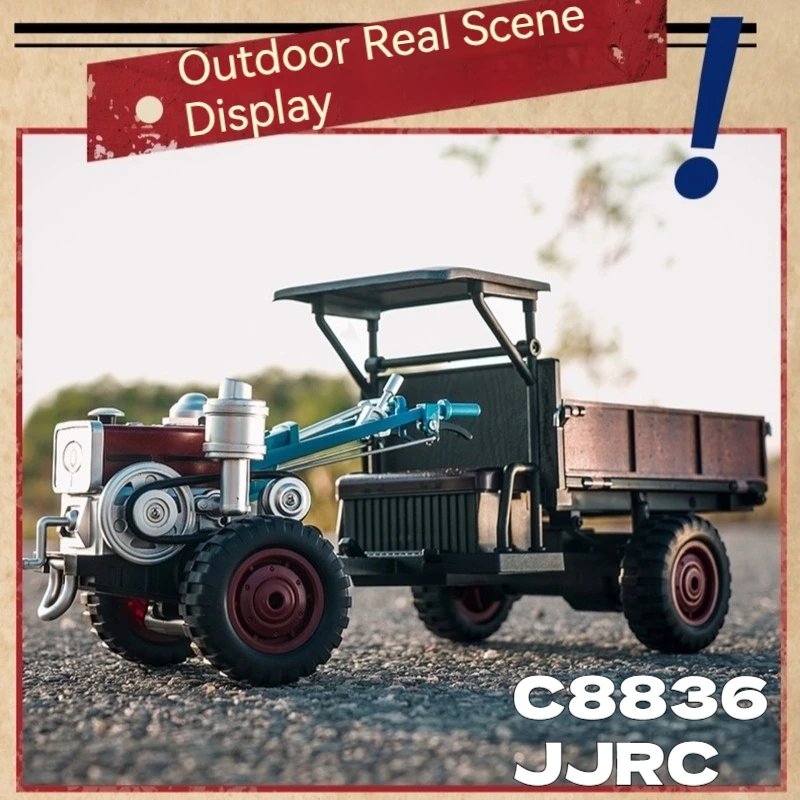 Jjrc новый ручной трактор с дистанционным управлением C8836 полная пропорция полноприводный симулятор трактор детский радиоуправляемый игрушечный автомобиль
Jjrc новый ручной трактор с дистанционным управлением C8836 полная пропорция полноприводный симулятор трактор детский радиоуправляемый игрушечный автомобиль