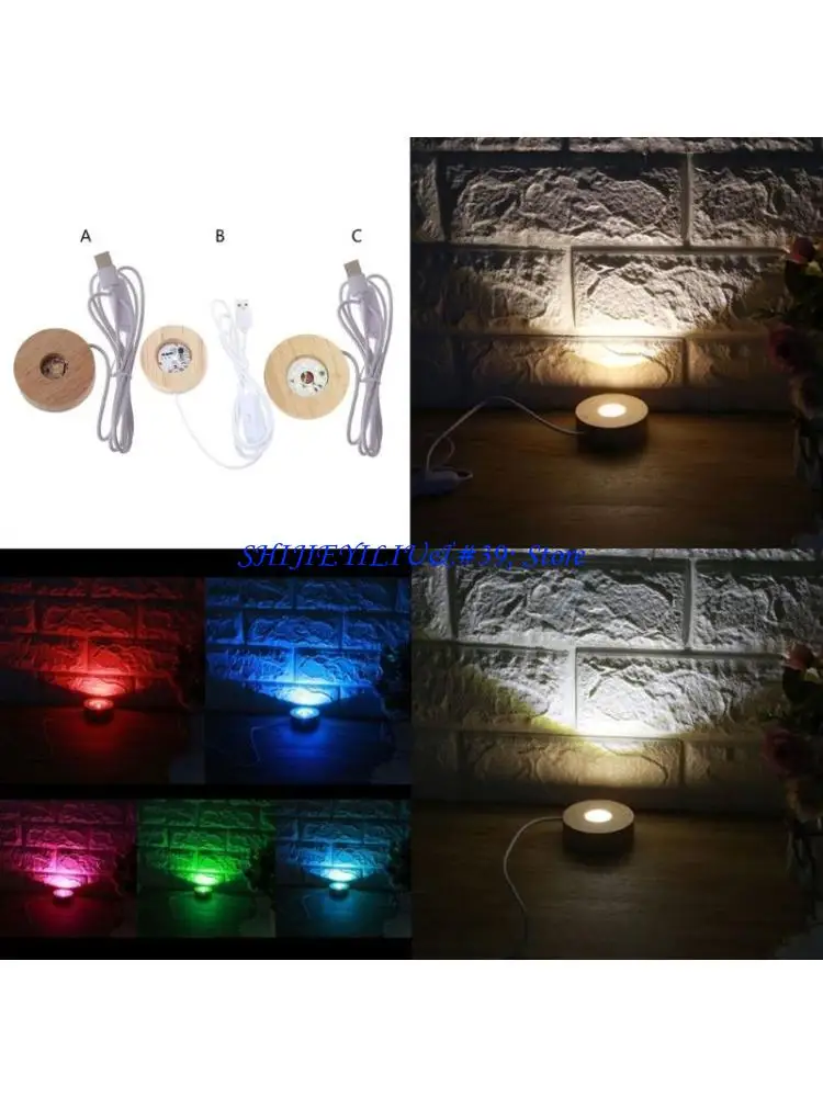 E21F LED Light Base Colorful/White/Warm Light Round Show Stand for 3D Crystal Glass Ball Art with Sensitive for Touch Switch
E21F LED Light Base Colorful/White/Warm Light Round Show Stand for 3D Crystal Glass Ball Art with Sensitive for Touch Switch