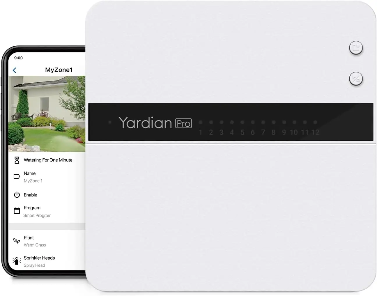 Smart Sprinkler Controller with 6 Zones, Apple HomeKit Compatible, Weather-Based Scheduling, Easy DIY Installation
Smart Sprinkler Controller with 6 Zones, Apple HomeKit Compatible, Weather-Based Scheduling, Easy DIY Installation