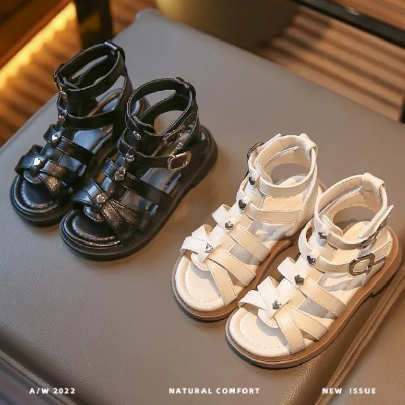 Сандалии для девочек с открытым носком, босоножки в римском стиле принцессы, модная пляжная обувь с резиновой мягкой подошвой, на липучке, лето
Сандалии для девочек с открытым носком, босоножки в римском стиле принцессы, модная пляжная обувь с резиновой мягкой подошвой, на липучке, лето