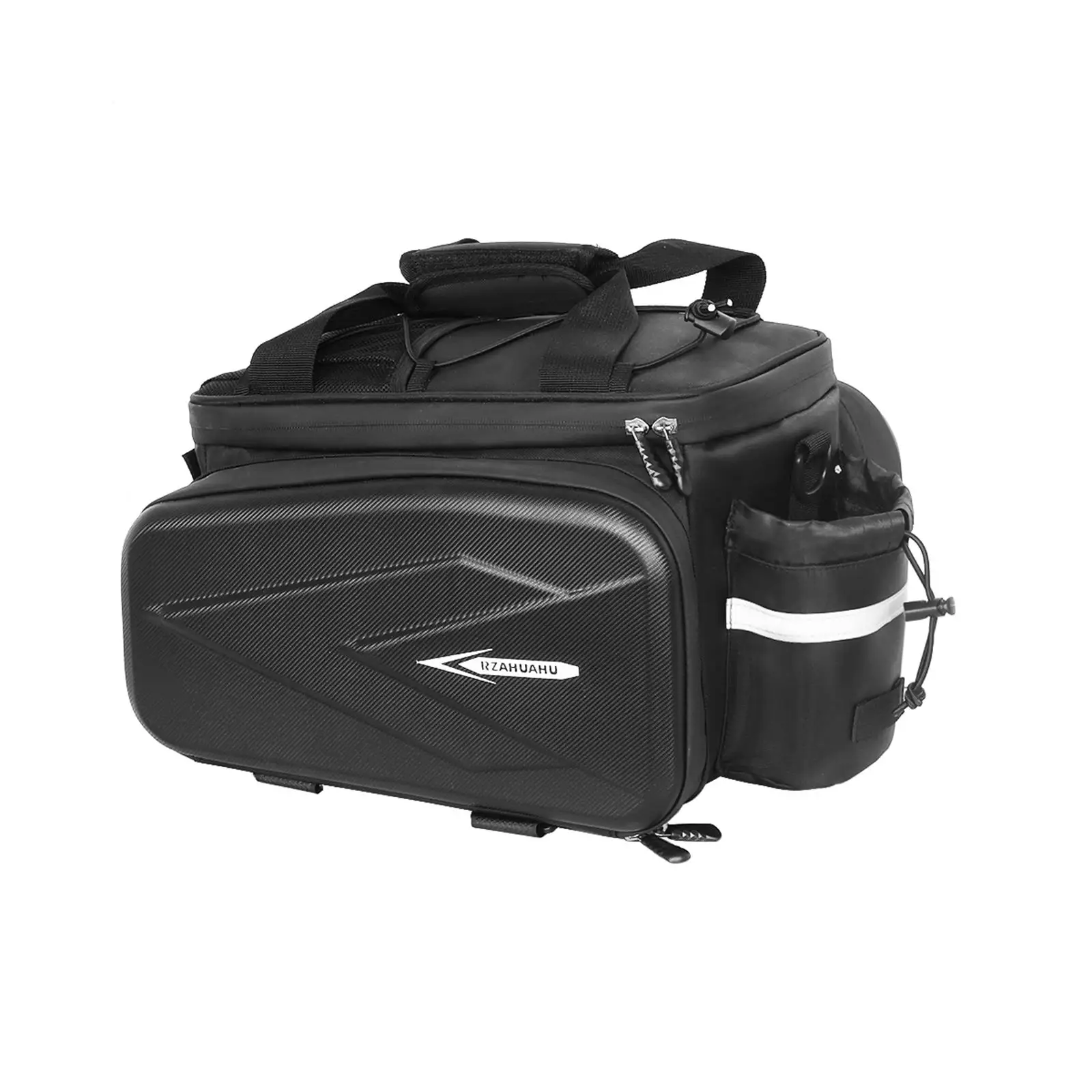Hard Shell Bike Rear Seat Bag Waterproof Bike Rack Bag with Reflective Strips for Bicycles Rear Rack
Hard Shell Bike Rear Seat Bag Waterproof Bike Rack Bag with Reflective Strips for Bicycles Rear Rack