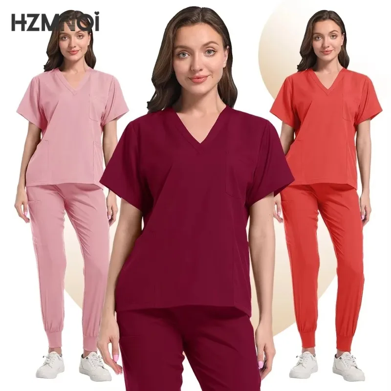 Wholesale Scrubs Uniforms Sets Medical Scrub Stretch Suit Healthcare Nursing Articles Unisex Surgical Uniforms Woman Men Uniform
Wholesale Scrubs Uniforms Sets Medical Scrub Stretch Suit Healthcare Nursing Articles Unisex Surgical Uniforms Woman Men Uniform