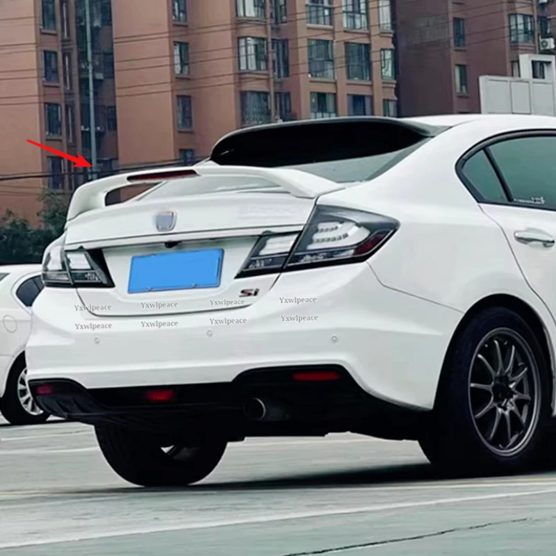 For Honda Civic 9.5th Gen 2014 2015 With Lights Style ABS Plastic Unpainted Color Rear Trunk Lid Spoiler Car Accessories
For Honda Civic 9.5th Gen 2014 2015 With Lights Style ABS Plastic Unpainted Color Rear Trunk Lid Spoiler Car Accessories