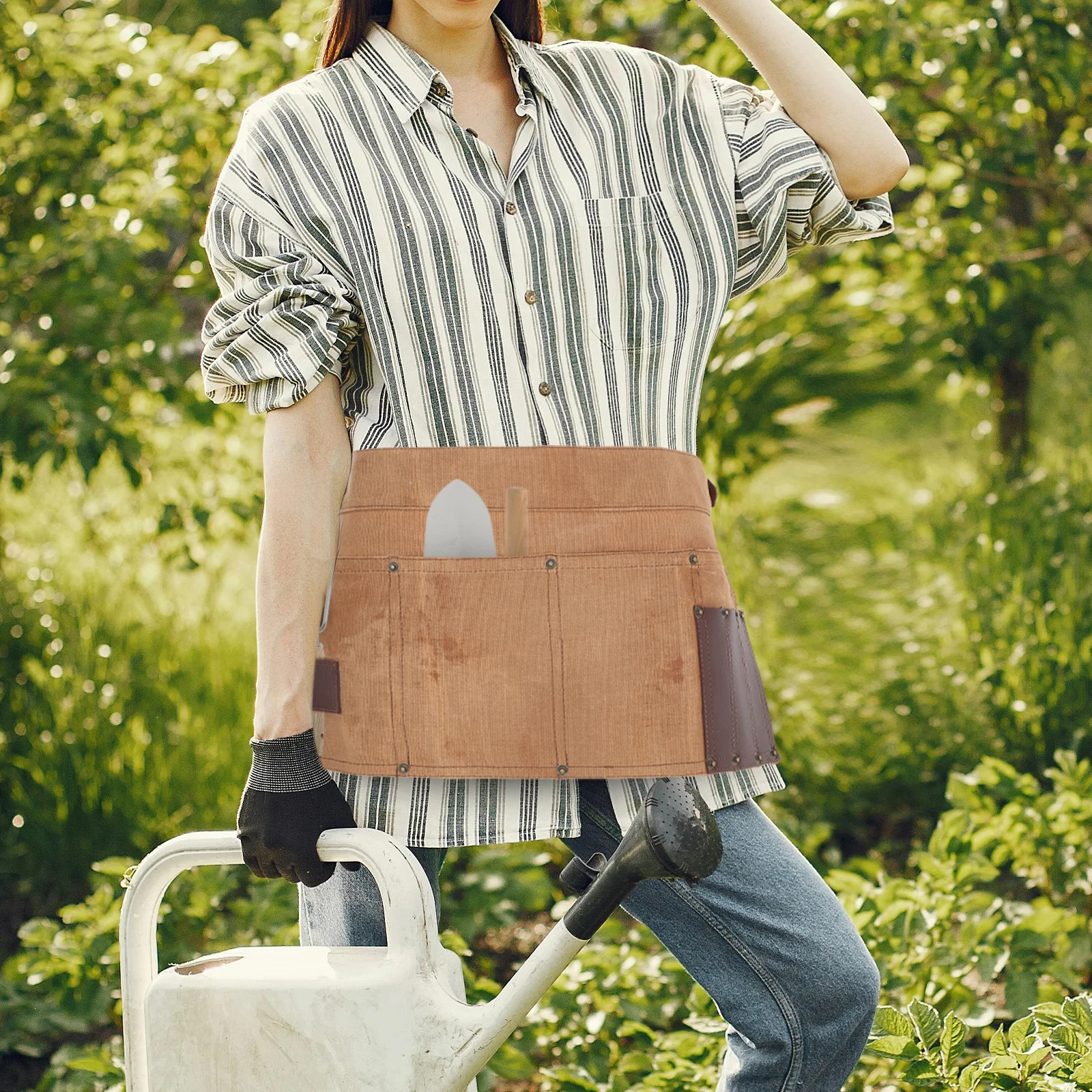 Durable Canvas Tool Apron with Adjustable Waist Belt Garden Tool Pouch Hanging Bag for Workshop Use Server Apron Cute
Durable Canvas Tool Apron with Adjustable Waist Belt Garden Tool Pouch Hanging Bag for Workshop Use Server Apron Cute