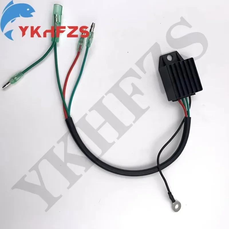Rectifier & Amp Regulator Assy 6H2-81960-00 For Yamaha Outboard Motor 2 Stroke 40-70HP F9.9 Boat Engine 6H2-81960
Rectifier & Amp Regulator Assy 6H2-81960-00 For Yamaha Outboard Motor 2 Stroke 40-70HP F9.9 Boat Engine 6H2-81960