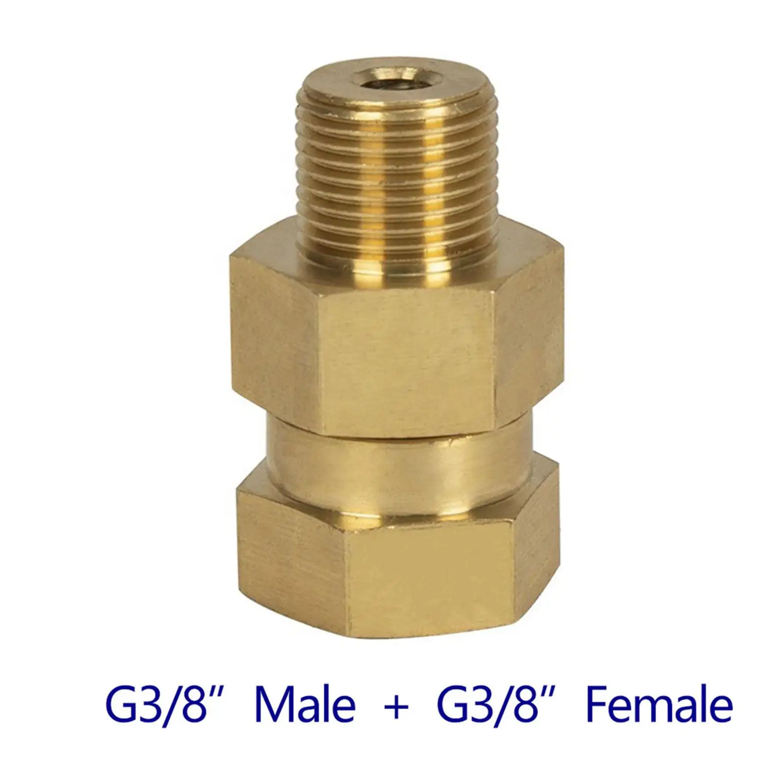 Car Washer Swivel Joint Brass Construction Rotary Hose Adapter Quick Connect for Pressure Washer Equipment
Car Washer Swivel Joint Brass Construction Rotary Hose Adapter Quick Connect for Pressure Washer Equipment