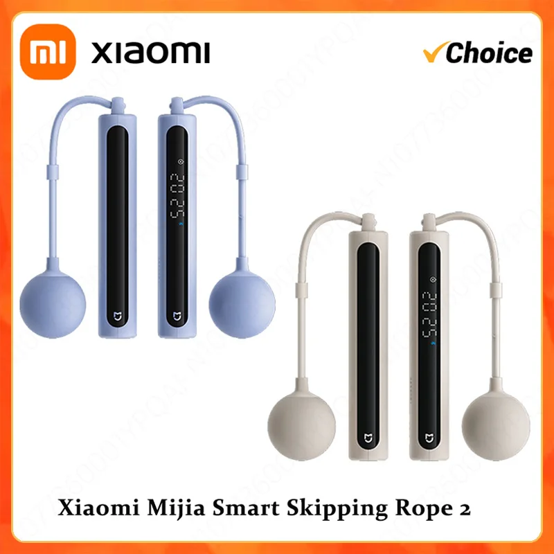 Xiaomi Mijia Smart Skipping Rope 2 Corded and Cordless Dual Mode Indoor Sports Skipping Rope Customized Training Skipping Rope
Xiaomi Mijia Smart Skipping Rope 2 Corded and Cordless Dual Mode Indoor Sports Skipping Rope Customized Training Skipping Rope