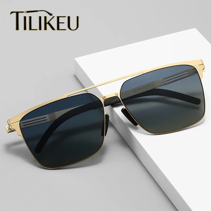 2026 New Ultra-Light Nylon Sunshade Driving Polarized Sunglasses German Screwless Square Double Bridge Sun Glasses Men UV400
2026 New Ultra-Light Nylon Sunshade Driving Polarized Sunglasses German Screwless Square Double Bridge Sun Glasses Men UV400