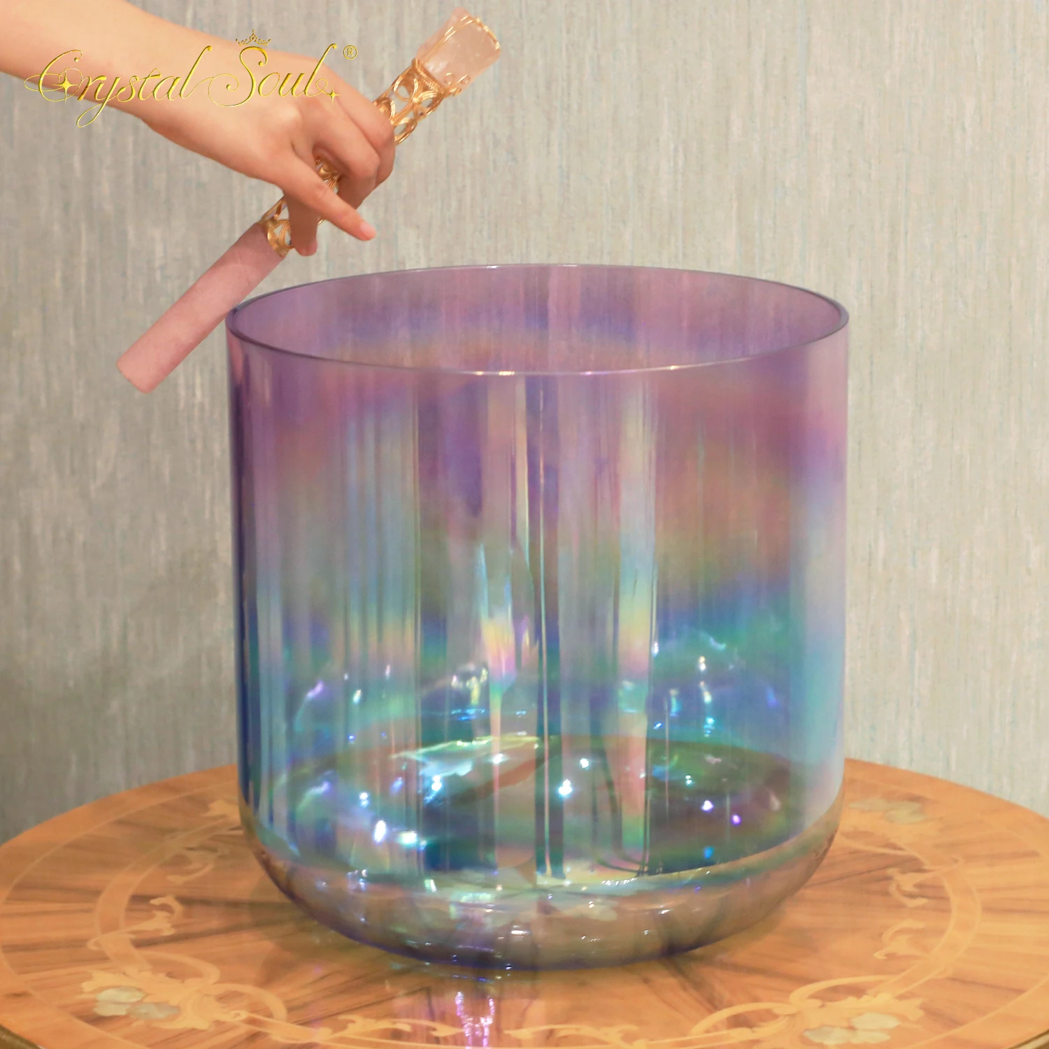 Crystal Soul Высококачественная индивидуальная цветная хрустальная поющая чаша для медитации
Crystal Soul Высококачественная индивидуальная цветная хрустальная поющая чаша для медитации