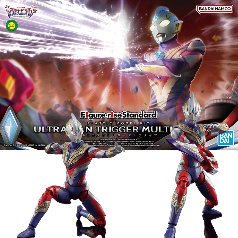 BANDAI Original ANIME Figure-rise Standard ULTRAMAN TRIGGER MULTI TYPE Assembly Plastic Model Action Toys Figures Gifts
BANDAI Original ANIME Figure-rise Standard ULTRAMAN TRIGGER MULTI TYPE Assembly Plastic Model Action Toys Figures Gifts
