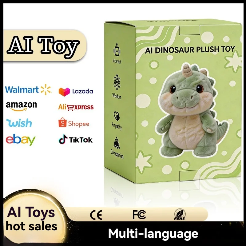 Интерактивная плюшевая игрушка-динозавр с ИИ для раннего развития детей и малышей, многоязычная обучающая кукла-компаньон
Интерактивная плюшевая игрушка-динозавр с ИИ для раннего развития детей и малышей, многоязычная обучающая кукла-компаньон