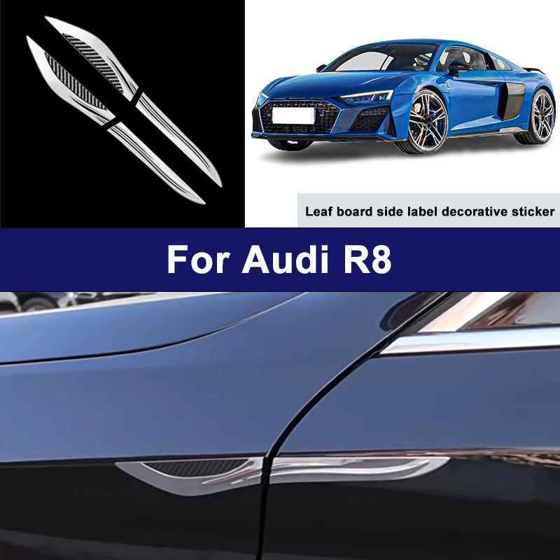 Suitable For Audi R8 car side blade stickers, car body external scratch protection decorative strip accessories
Suitable For Audi R8 car side blade stickers, car body external scratch protection decorative strip accessories