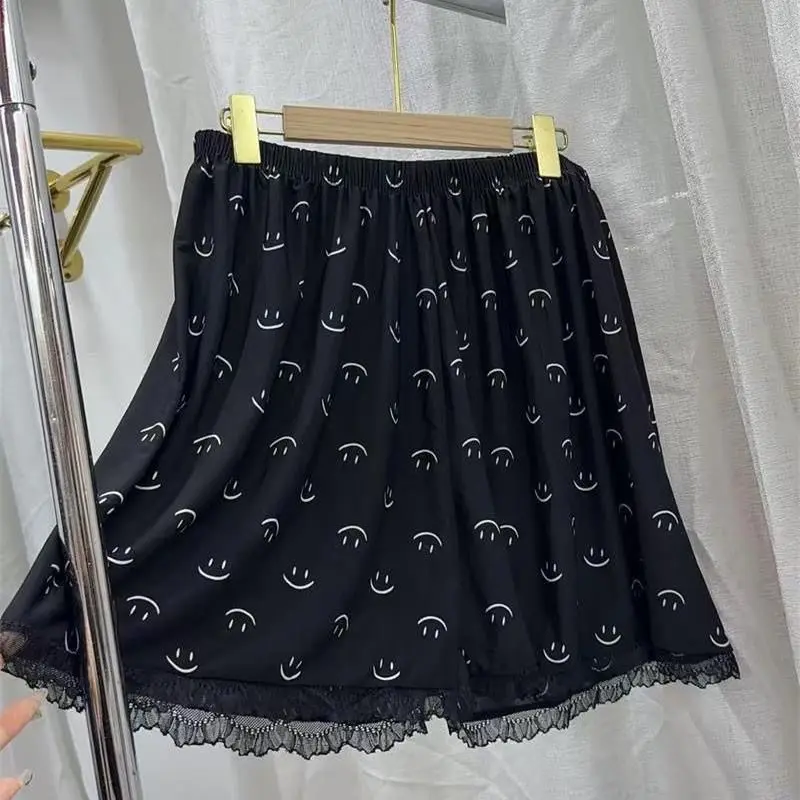 Cool Ice Silk Women Sleep Bottoms,Summer Loose 5 Points Casual Lounge Shorts, High Waist Lightweight Home Daily Outer Trousers
Cool Ice Silk Women Sleep Bottoms,Summer Loose 5 Points Casual Lounge Shorts, High Waist Lightweight Home Daily Outer Trousers