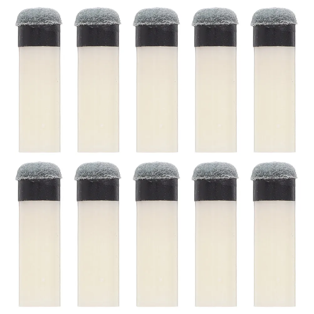 10Pcs Billiard Cue Tips Replacement - Screw on Pool Stick Tips for Enhanced Accuracy and Impact Resistant Play
10Pcs Billiard Cue Tips Replacement - Screw on Pool Stick Tips for Enhanced Accuracy and Impact Resistant Play