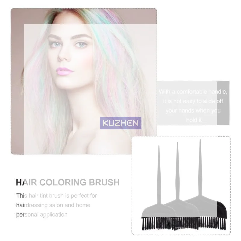 /Kuz/3 Pack Professional Hair Dye Brushes Soft Bristles Comfort Grip For Salon Home Hair Coloring Bleaching
/Kuz/3 Pack Professional Hair Dye Brushes Soft Bristles Comfort Grip For Salon Home Hair Coloring Bleaching