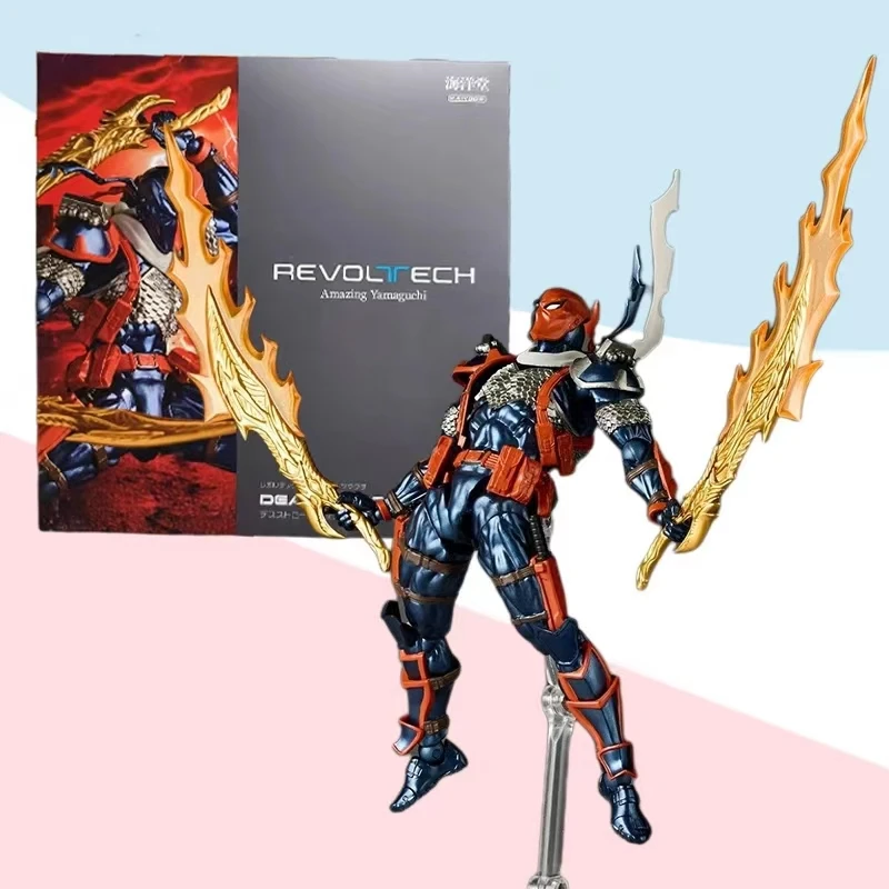 KAIYODO Amazing Yamaguchi Revoltech Deathstroke Slade Wilson Version 1.5 Action Figure Toy Model Gift In Stock
KAIYODO Amazing Yamaguchi Revoltech Deathstroke Slade Wilson Version 1.5 Action Figure Toy Model Gift In Stock
