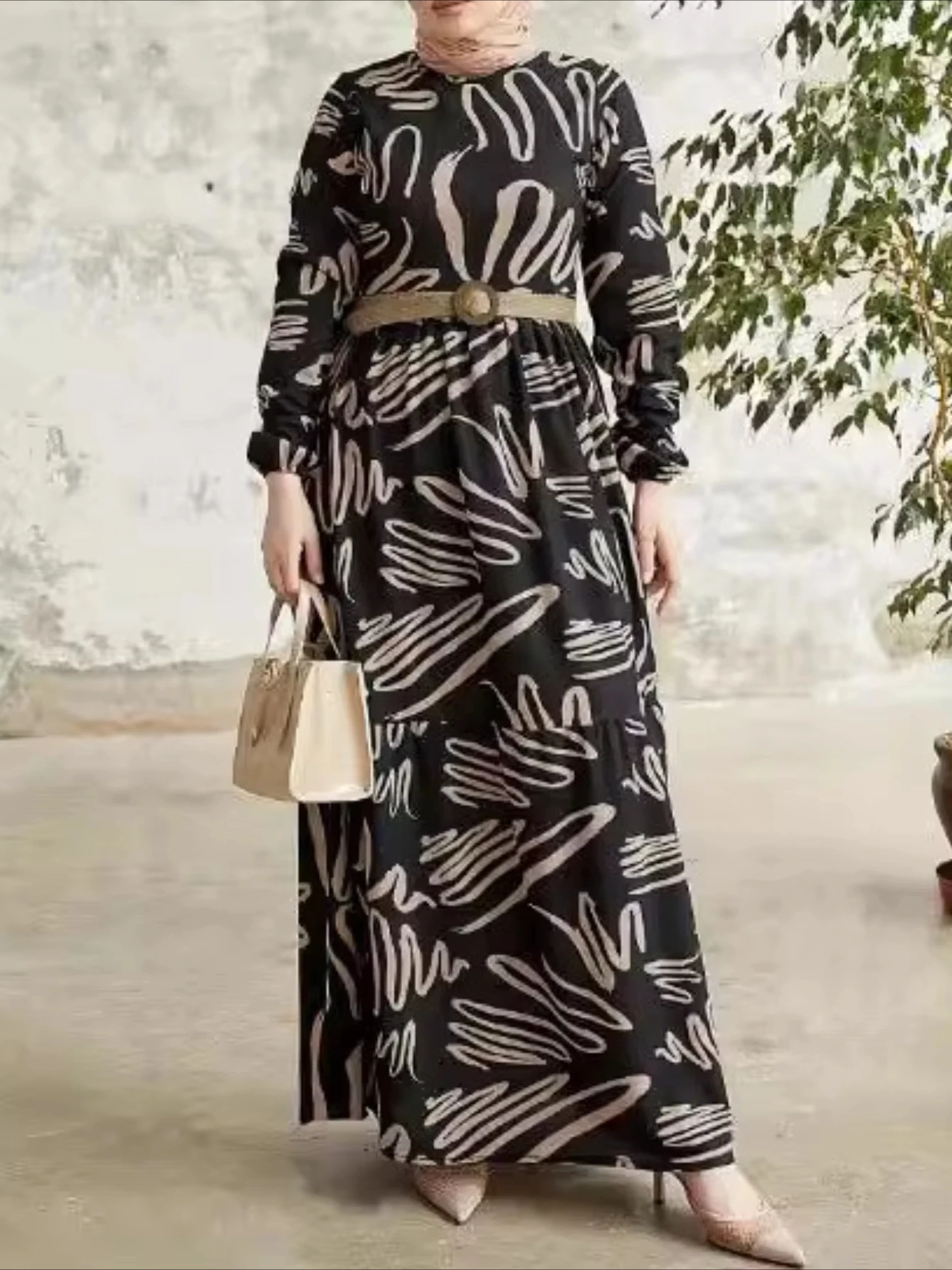 Muslim Abaya Dress for Women Ramadan Arab Long Robe Sashes Dresses Print Jalabiya Morocco Dubai Kaftan Islam Eid Vestidos Largos
Muslim Abaya Dress for Women Ramadan Arab Long Robe Sashes Dresses Print Jalabiya Morocco Dubai Kaftan Islam Eid Vestidos Largos