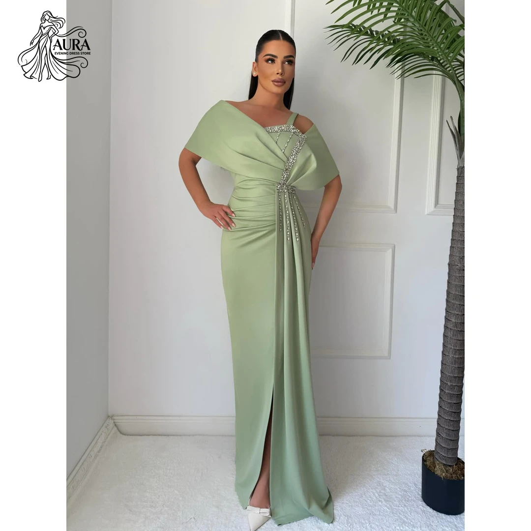 Aura Custom Made Bespoke Occasion Dresses for Special Occasions Women's Evening Dress Green Fishtail Skirt Party Dress Woman
Aura Custom Made Bespoke Occasion Dresses for Special Occasions Women's Evening Dress Green Fishtail Skirt Party Dress Woman