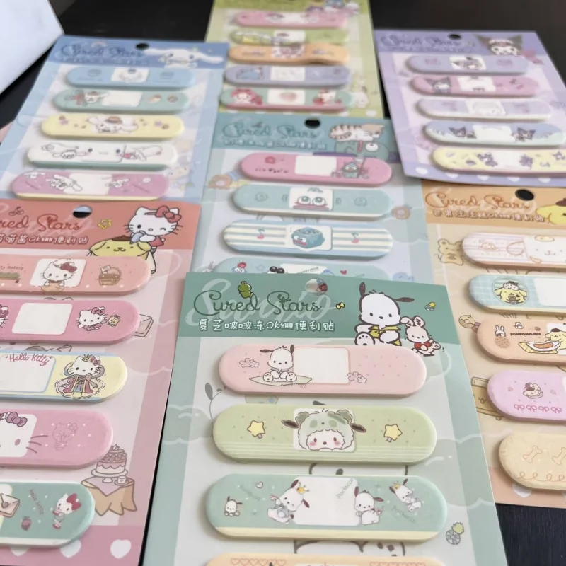 24pcs/lot Sanrio Kitty Kuromi Melody Memo Pad Cute Pochacco Stationery Label Notepad Planner Sticker Post School Supply
24pcs/lot Sanrio Kitty Kuromi Melody Memo Pad Cute Pochacco Stationery Label Notepad Planner Sticker Post School Supply