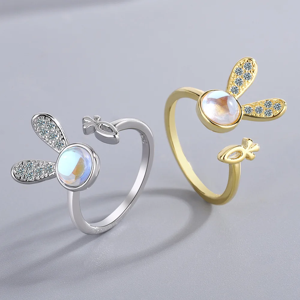 New in 925 Sterling Silver Rabbit Crystals Woman Rings Luxury Accessories Luxury Designer Jewelry Offers GaaBou
New in 925 Sterling Silver Rabbit Crystals Woman Rings Luxury Accessories Luxury Designer Jewelry Offers GaaBou