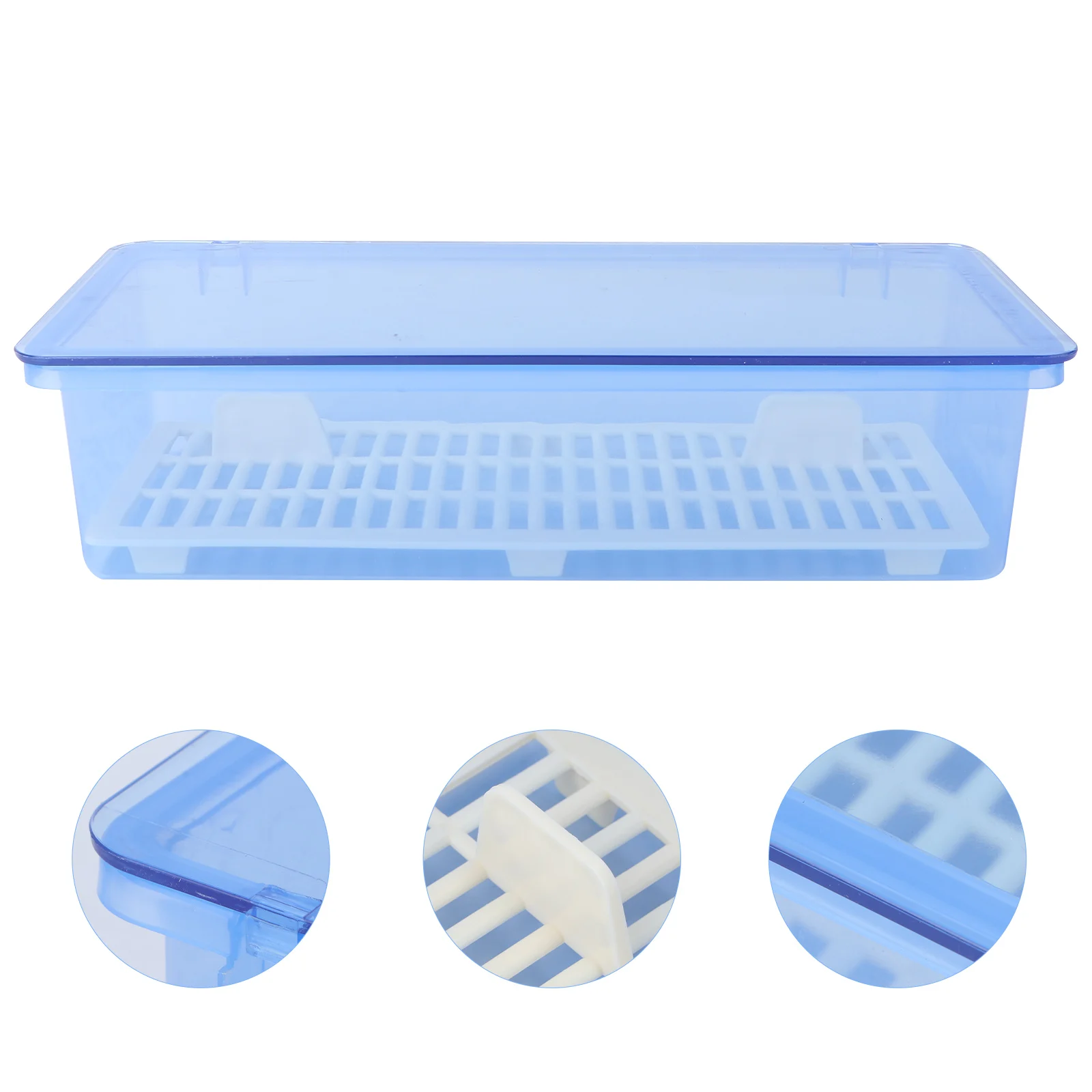 Chopstick Drainer Box Plastic Tableware Storage Container With Drainage Design Dustproof Waterproof Transparent Cover Kitchen
Chopstick Drainer Box Plastic Tableware Storage Container With Drainage Design Dustproof Waterproof Transparent Cover Kitchen
