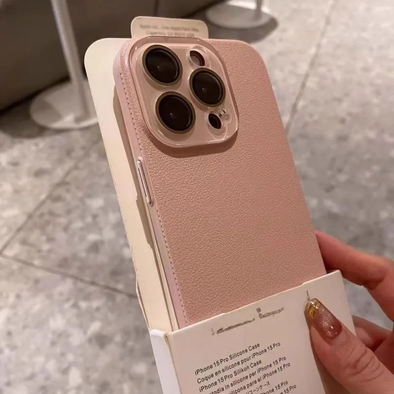 Litchi imitation dermatoglyphic solid color scrub, suitable for iphone 11 12 13 14 15 16 pro max, all-inclusive lens phone case
Litchi imitation dermatoglyphic solid color scrub, suitable for iphone 11 12 13 14 15 16 pro max, all-inclusive lens phone case
