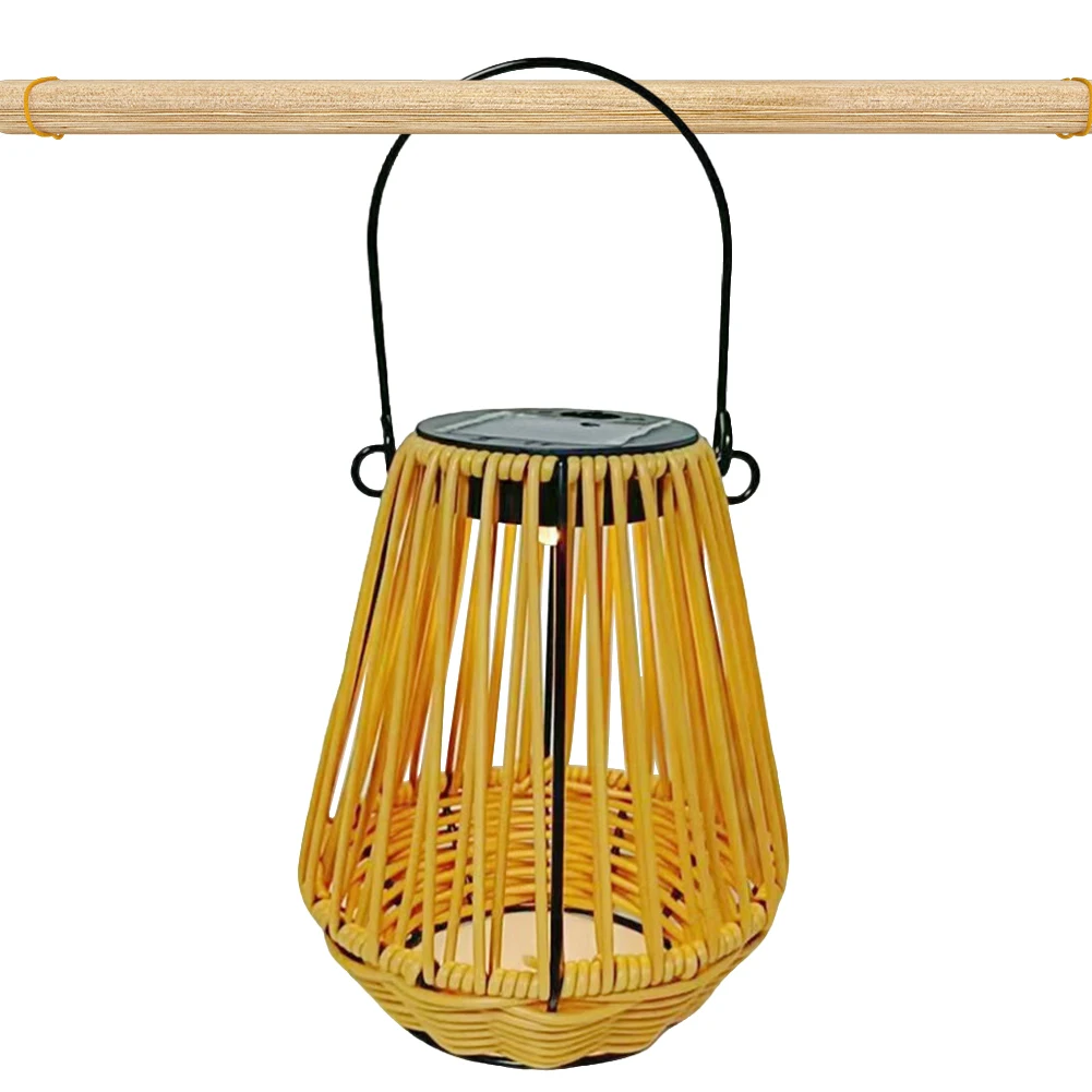 Solar Powered Hanging Lamp Decorative Rustic Lampshade Light IP44 Waterproof Woven Rattan Lantern for Garden Yard Patio
Solar Powered Hanging Lamp Decorative Rustic Lampshade Light IP44 Waterproof Woven Rattan Lantern for Garden Yard Patio